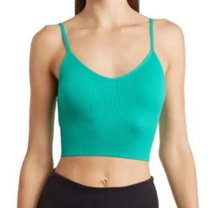 Ribbed Seamless Longline Bralette